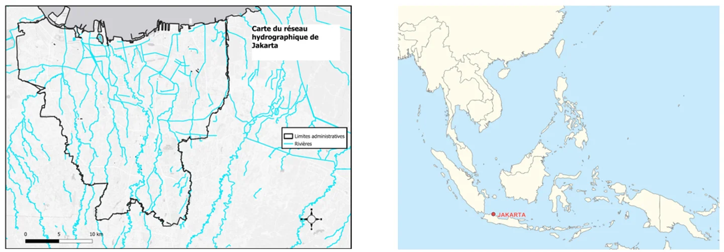 Télédétection — Susceptibilité aux inondations à Jakarta